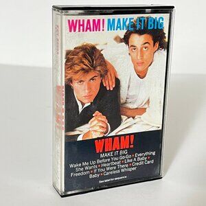 Wham! Make It Big Cassette Tape Dolby 1984 Columbia Records